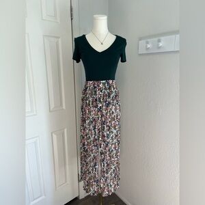 Vintage Floral Maxi Skirt